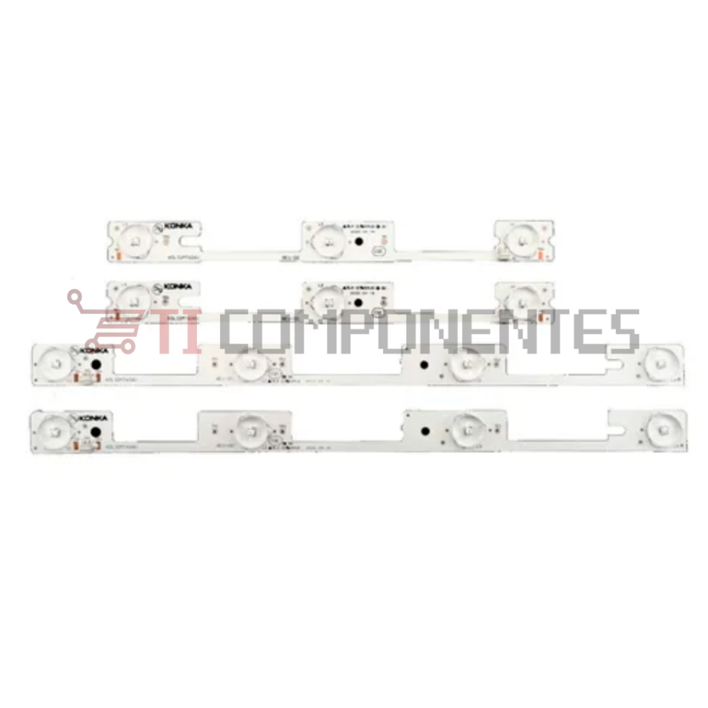 KIT 4 Barra de LED TV Semp toshiba DL3244 32l2400 Dl3244 Dl3245 - PROMOÇÃO KIT 4 Barra de LED TV Semp toshiba DL3244 32l2400 Dl3244 Dl3245 - PROMOÇÃO