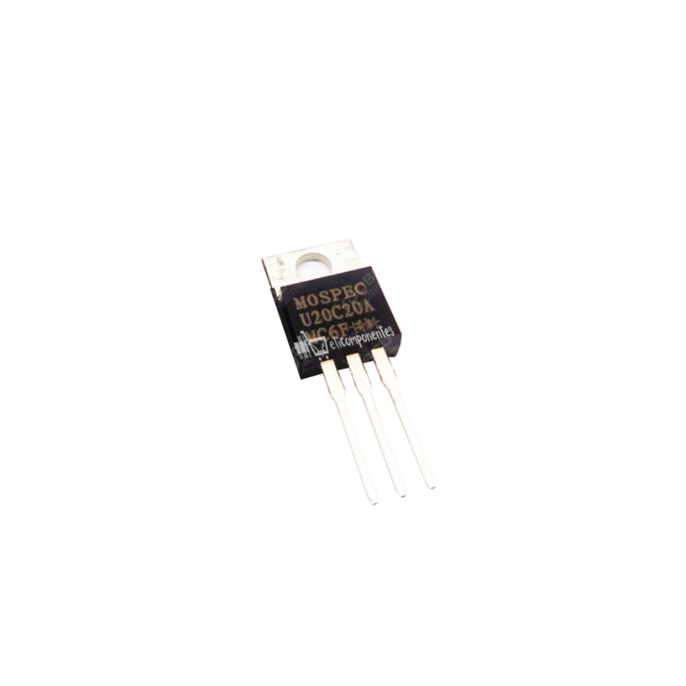 U20C20A, MUR20C20A, MUR2020CA, TO220AB U20C20A, MUR20C20A, MUR2020CA, TO220AB