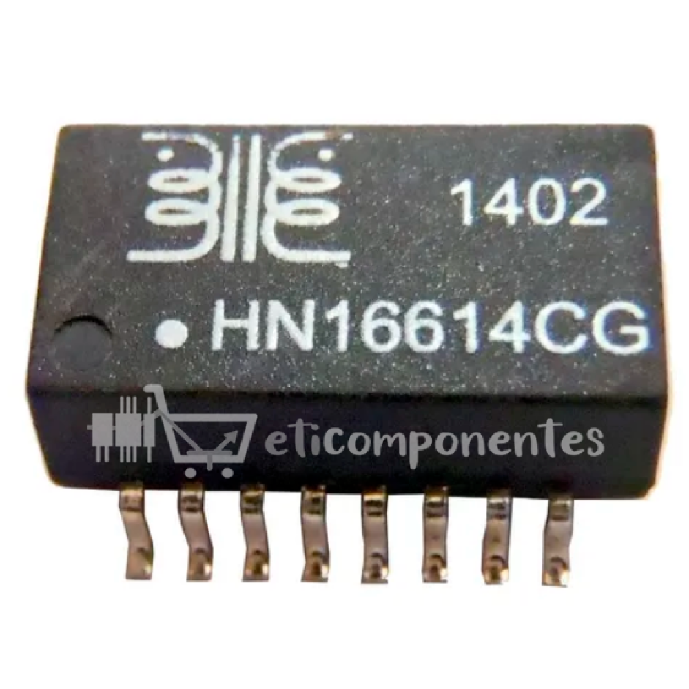 HN16614CG, HN16614, SOP8 - TRANSFORMADOR FILTRO - UBIQUITI HN16614CG, HN16614, SOP8 - TRANSFORMADOR FILTRO - UBIQUITI