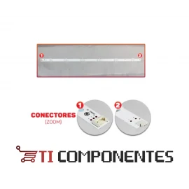 KIT Barras De Led 55LN5400, 55LN549, 55LN5700, 55LA6200, 55LA6130, 55LA6204, 55LA6214,  Aluminio - novo 