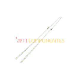 KIT BARRAS DE LEDs TV SAMSUNG UN49NU7100, UN49RU7100 novo