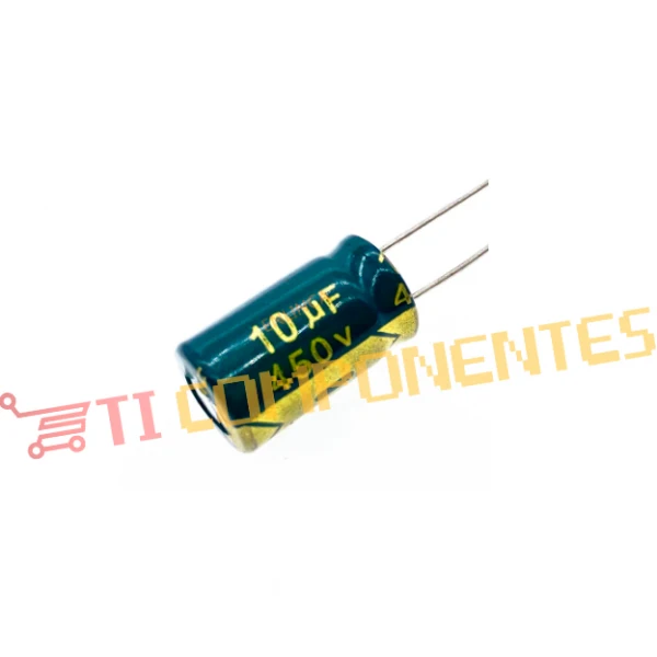 10uF 450V 105Cº 10*20mm