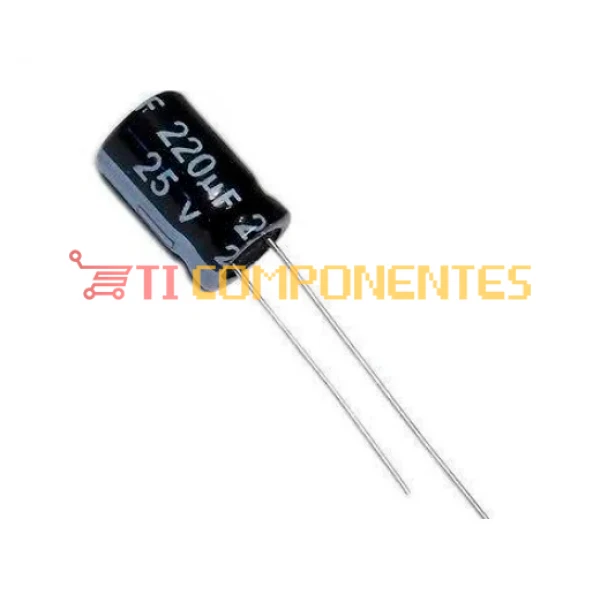 220UF 25V 105Cº 6*12m