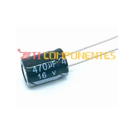 470UF 16V 105Cº 12*8mm