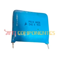 2,2uF 900V poliéster 31,50*13,50*22,00mm (Especifico para choque elétrico rural Zebu)