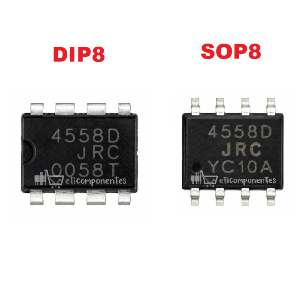 JRC4558D - SOP8 / DIP8 JRC4558D - SOP8 / DIP8