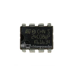 ST24C08, 24C08  - DIP8