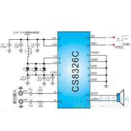 CS8326S, CS8326 - SOP16