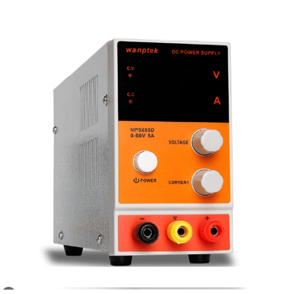 Fonte Ajustavel 60V 5A Wanptek NPS605D (NOVO)  