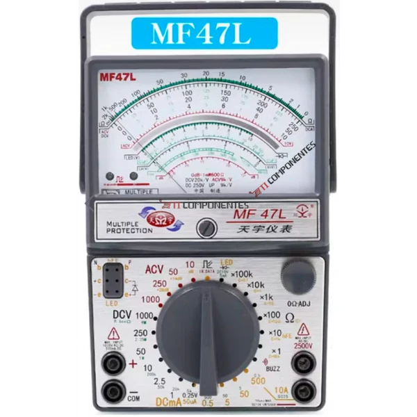 Multímetro analógico MF47L