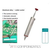 Sugador De Solda P/ Estanho Com Bico silicone Sugador De Solda P/ Estanho Com Bico silicone