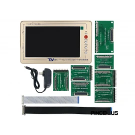Testador de placa principal de Tvs - tv160 7th + Adaptadores (conversor Sinal TV para HDMI, VGA, LVDS)