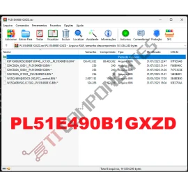 Dados memoria TV SAMSUNG PL51E490B1GXZD