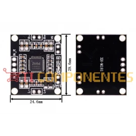 Placa de Áudio Estéreo  com 2x15w Pam8610