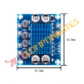 Placa Áudio Amplificador estéreo Classe D, 8-26v 2x30W Com TPA3110 - XH-A232