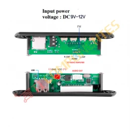 KIT 10 Placas Decodificadora Usb Mp3 Fm Auxiliar Bluetooth Cartão Tf
