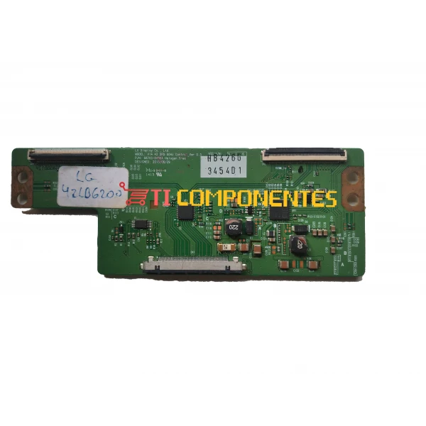 PLACA TCON LG 42LB6200 CODIGO 6870C0480A (usada)