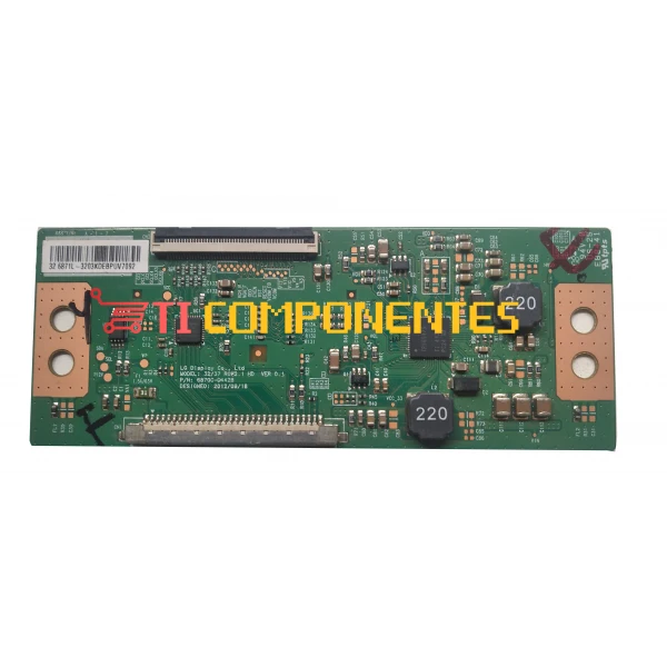 PLACA TCON PANASONIC TC32A400B CODIGO 6070C0442B  (usada)